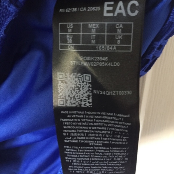 Guess Cobalt Blue Bodysuit NWT - Picture 5 of 6